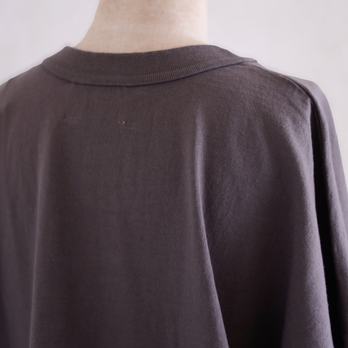 コットンローポケットTシャツ Brown