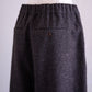 シルクネップホームスパンアンクルパンツ Dark Brown