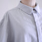コットンフランネルラウンドカラーシャツ Light Gray