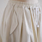 Cotton Parachute Skirt in Ivory