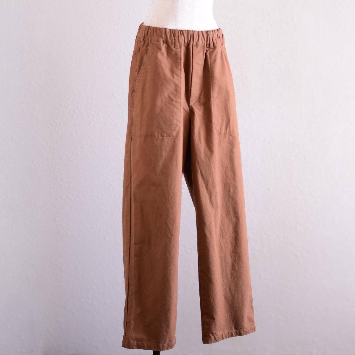 コットンワークパンツ Brown