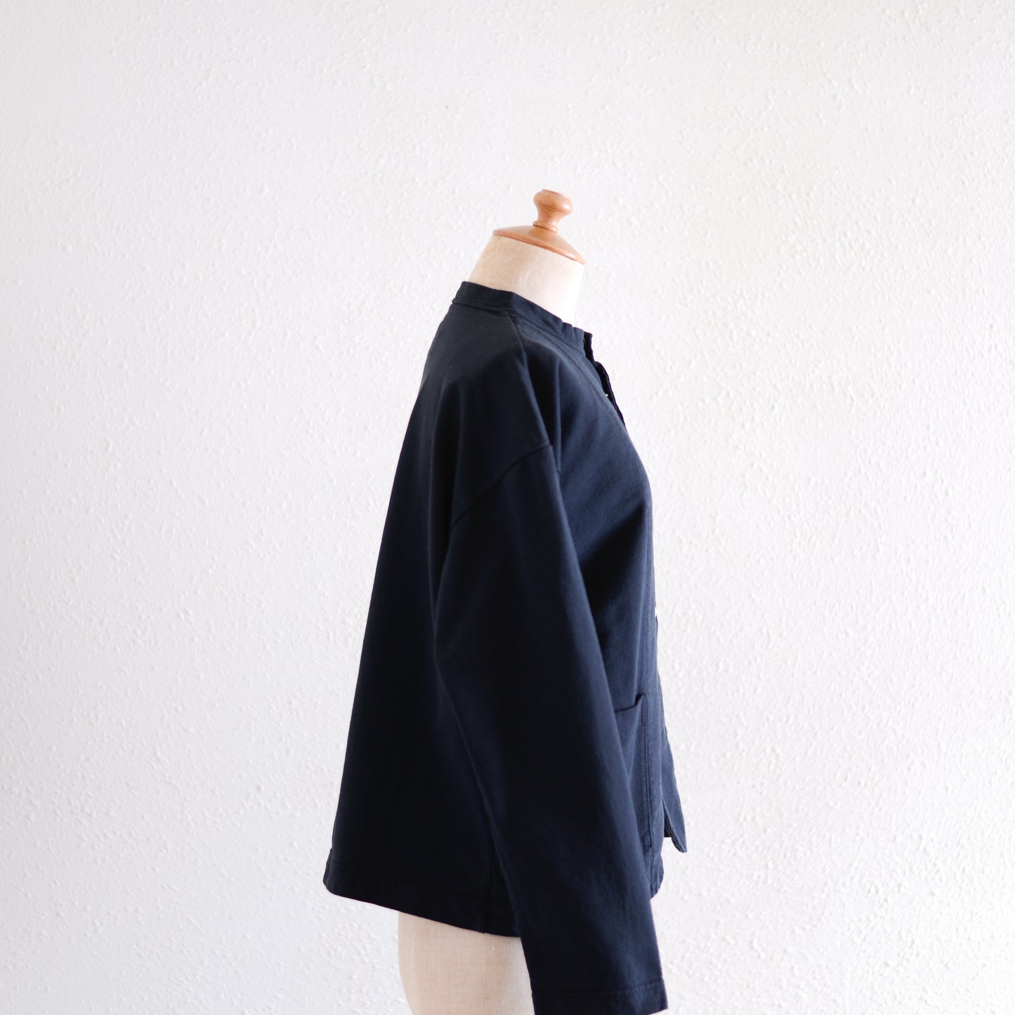 コットンスナップジャケット Black