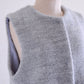 ブリティッシュウールコットンクルーベスト Gray