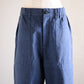 コットンリネンワークパンツ Navy