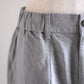 コットンリネンワークパンツ Gray