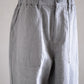 コットンリネンワークパンツ Gray