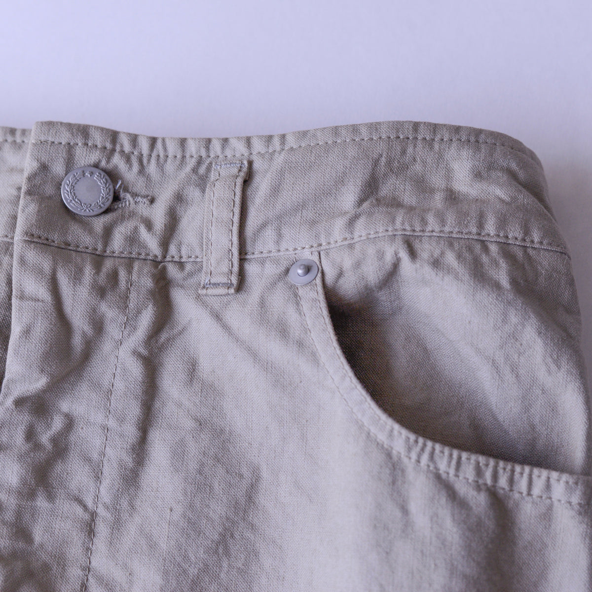 コットンタイトロングスカート Gray