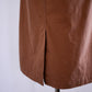 コットンタイトロングスカート Brown