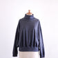 ウールタートルネックプルオーバー Gray Melange