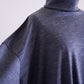 ウールタートルネックプルオーバー Gray Melange