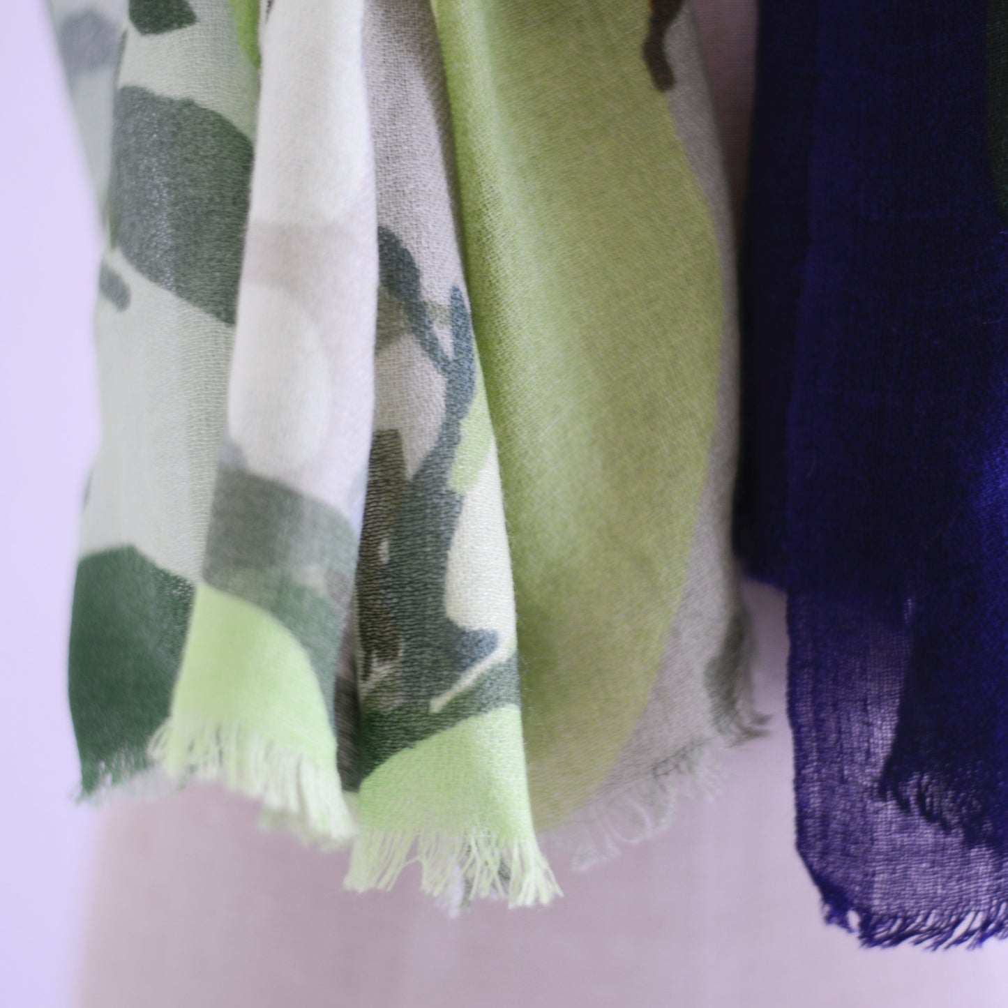 ウールヴェジタブルストール Cauliflower