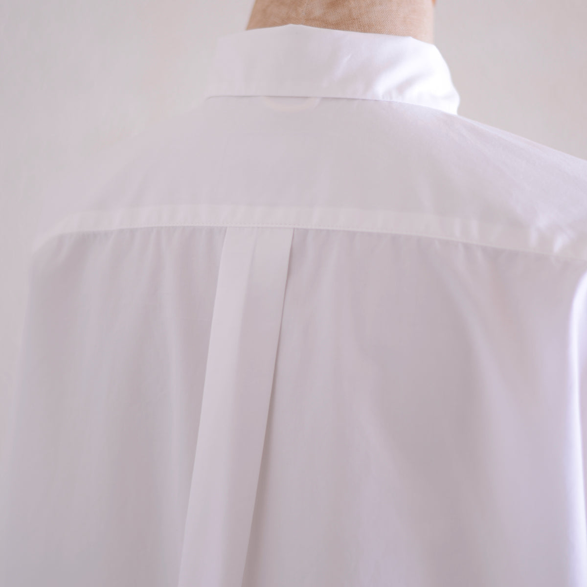 コットンワイドスプレッドカラーシャツ Off White