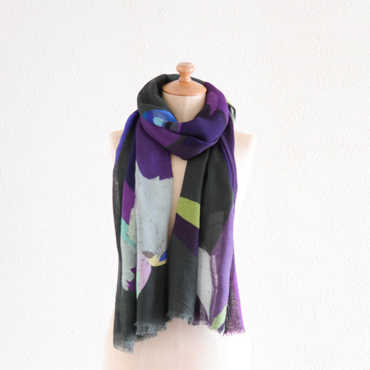 ウールヴェジタブルストール Artichok