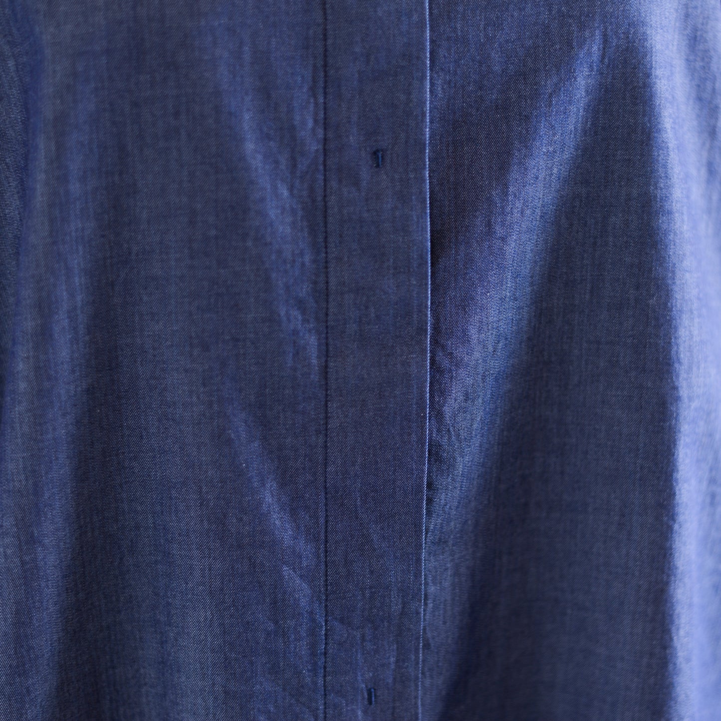 コットンパフスリーブブラウス Indigo