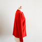 Wool cardigan Red