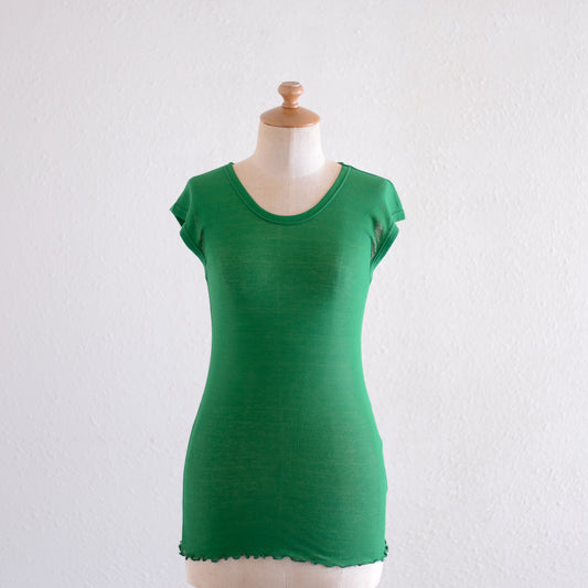 ストレッチコットンフレンチプルオーバー Green