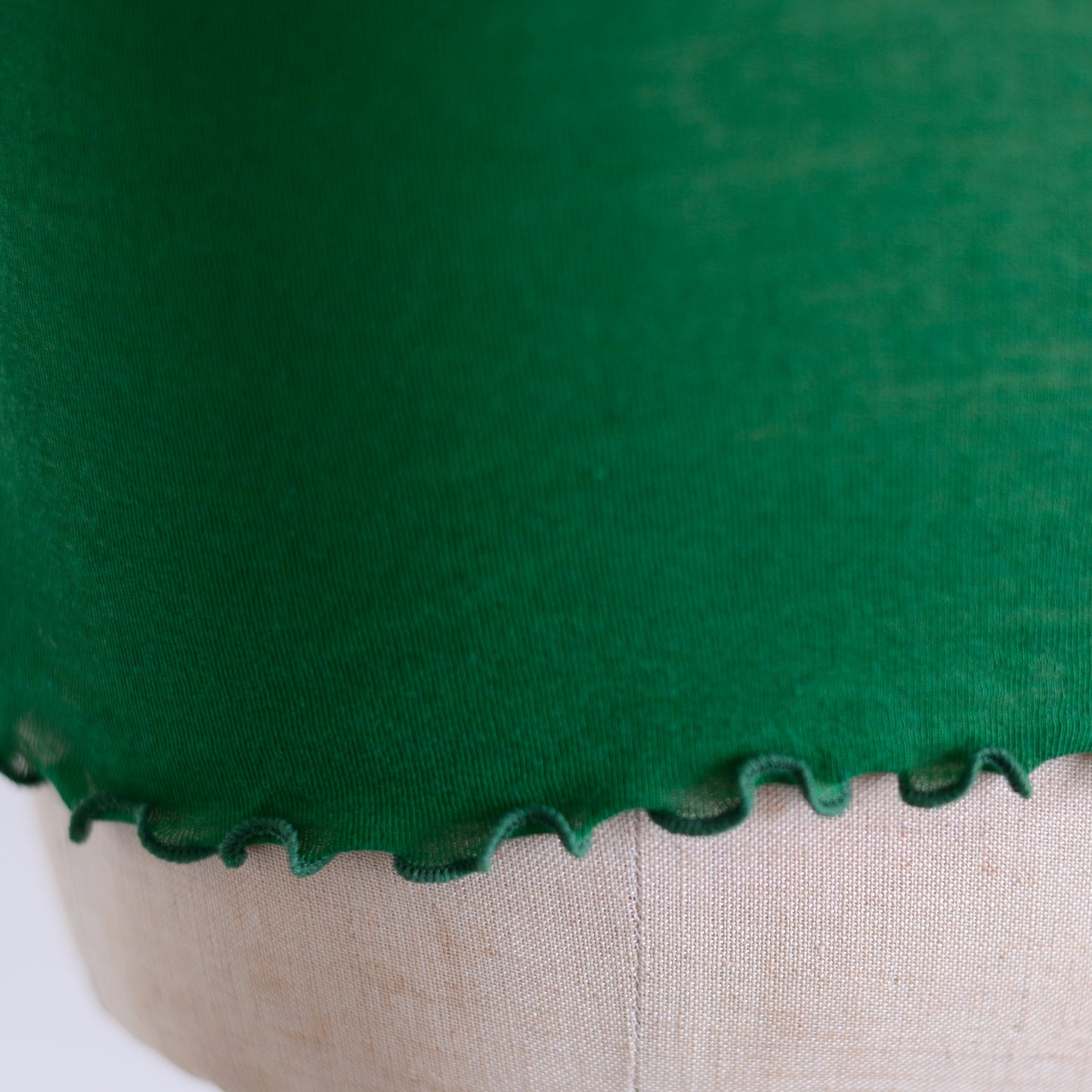 ストレッチコットンフレンチプルオーバー Green