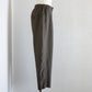 Linen Easy Tapered Pants Charcoal Gray