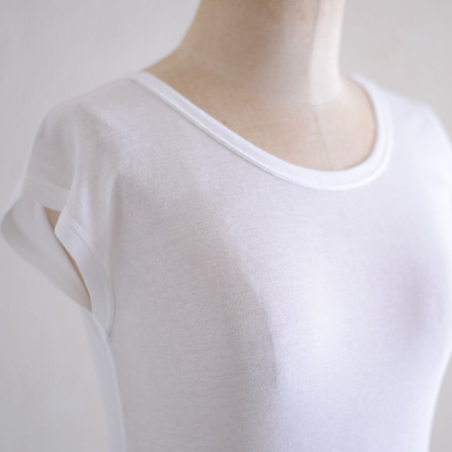 ストレッチコットンフレンチプルオーバー Off White