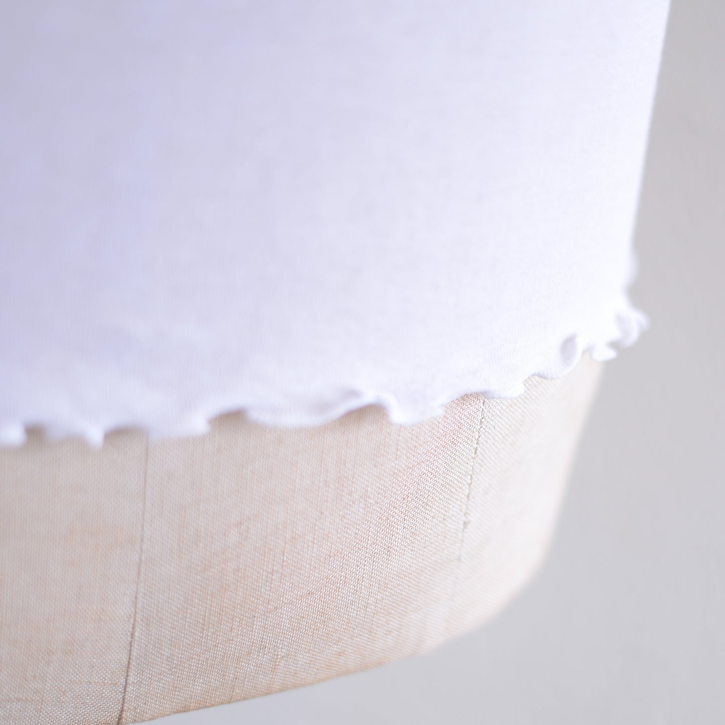 ストレッチコットンフレンチプルオーバー Off White