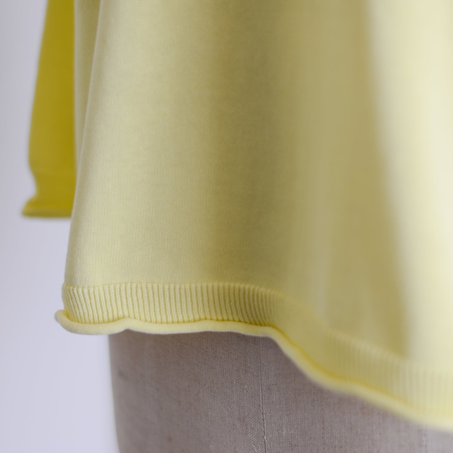 コットンホールガーメントポケットプルオーバーYellow