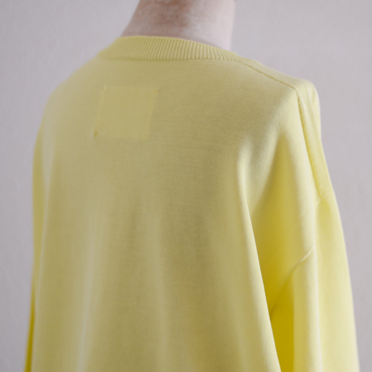 コットンホールガーメントポケットプルオーバーYellow