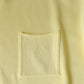 コットンホールガーメントポケットプルオーバーYellow
