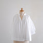 コットンギャザースリーブブラウス Off White
