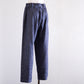リネンコットンデニムワイドパンツ Indigo