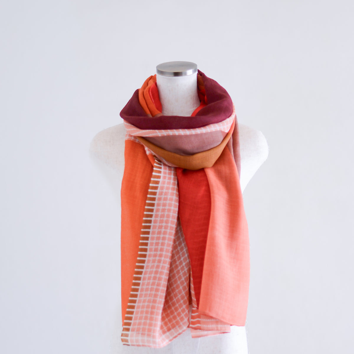 ウールショールサーフェイス Coral