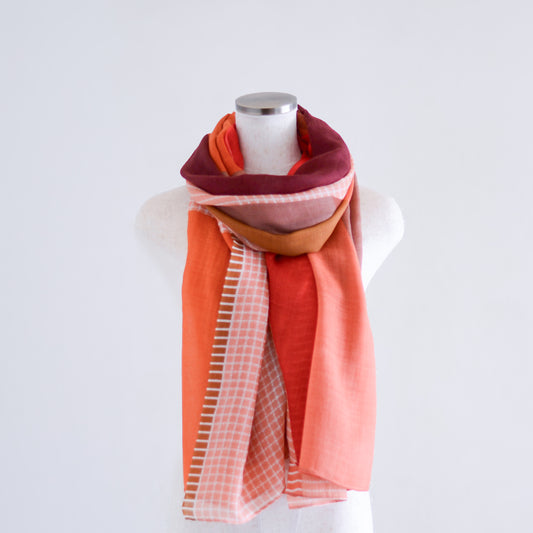 ウールショールサーフェイス Coral