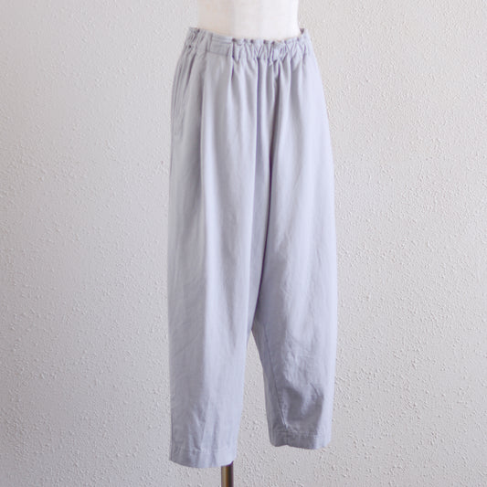 スムーズコットンテーパードパンツ Gray