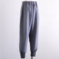 울 나일론 립 헴 팬츠 Gray Melange