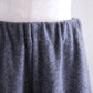 울 나일론 립 헴 팬츠 Gray Melange