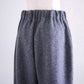 울 나일론 립 헴 팬츠 Gray Melange