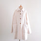 ウールシャギーマックコート Off White