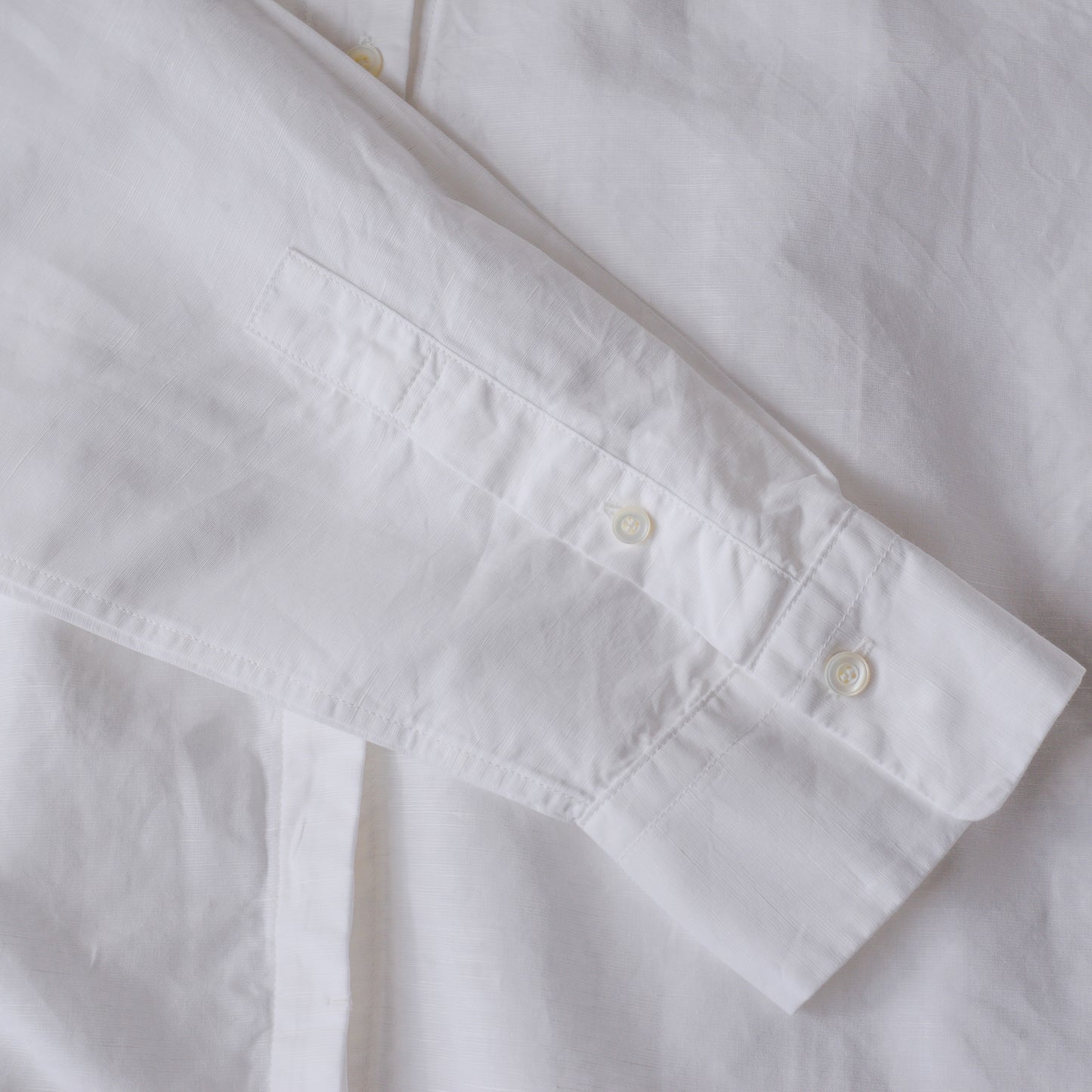 コットンリネンリラックスシャツ Off White