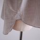 Cotton Linen Concealed Button Shirt Beige