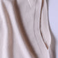 ウールバックスリットベスト Beige