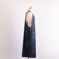 Cotton Corduroy Jumper Skirt Black