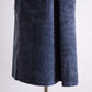 Cotton Corduroy Jumper Skirt Black