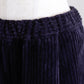 Corduroy wide pants Purple