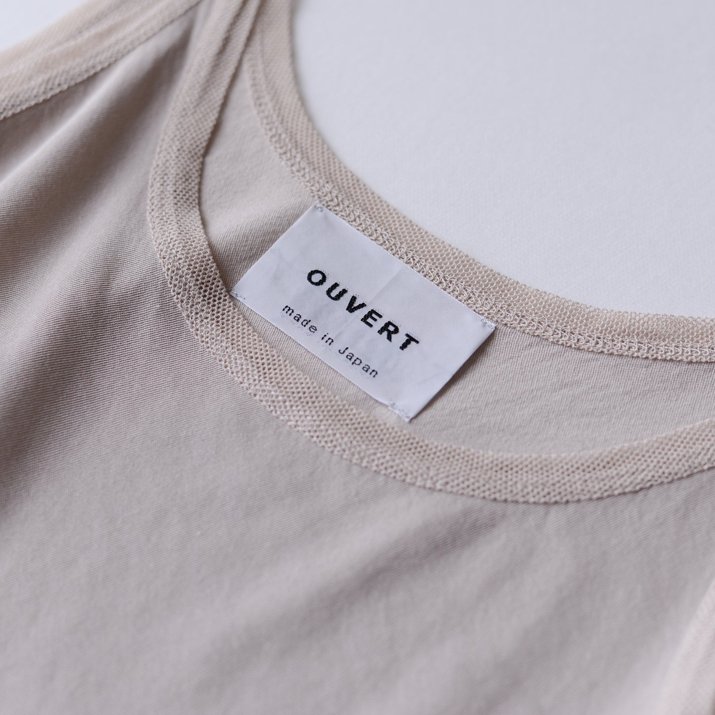 コットンチュールタンクトップ Grayge