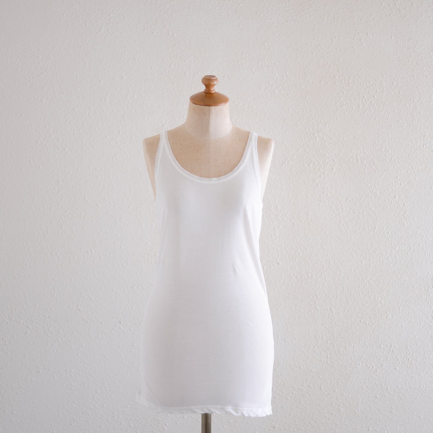 コットンチュールタンクトップ Off White