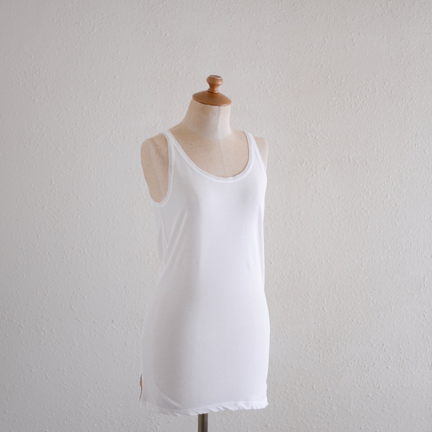 コットンチュールタンクトップ Off White