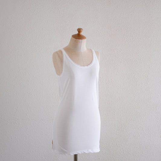 コットンチュールタンクトップ Off White