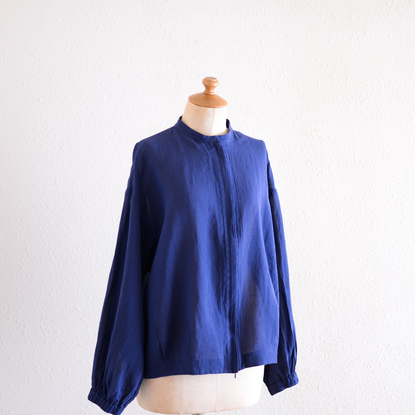 コットンリネンシアブルゾン Navy