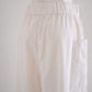 Cotton Side-Pocket Easy Pants - Natural