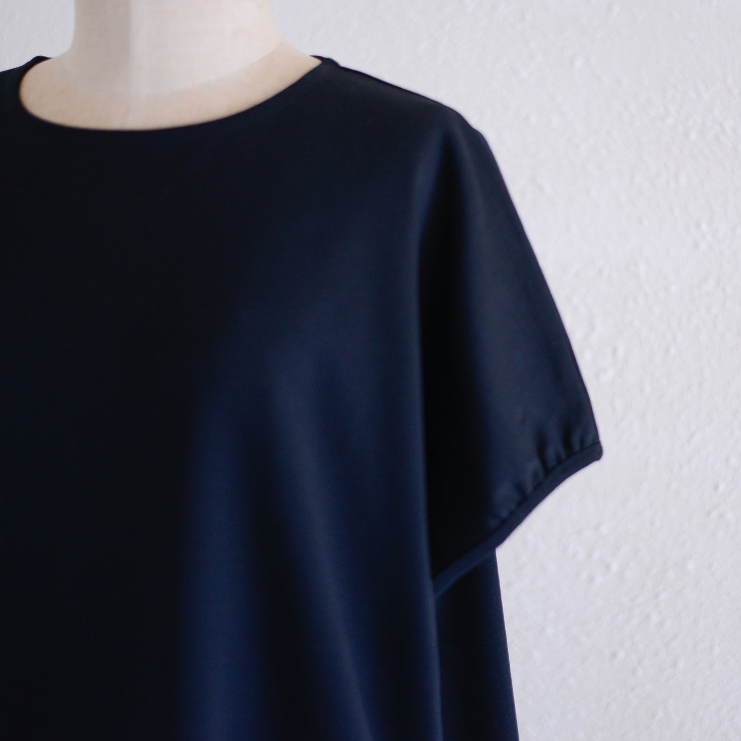 Cotton Petite Sleeve Dress Black