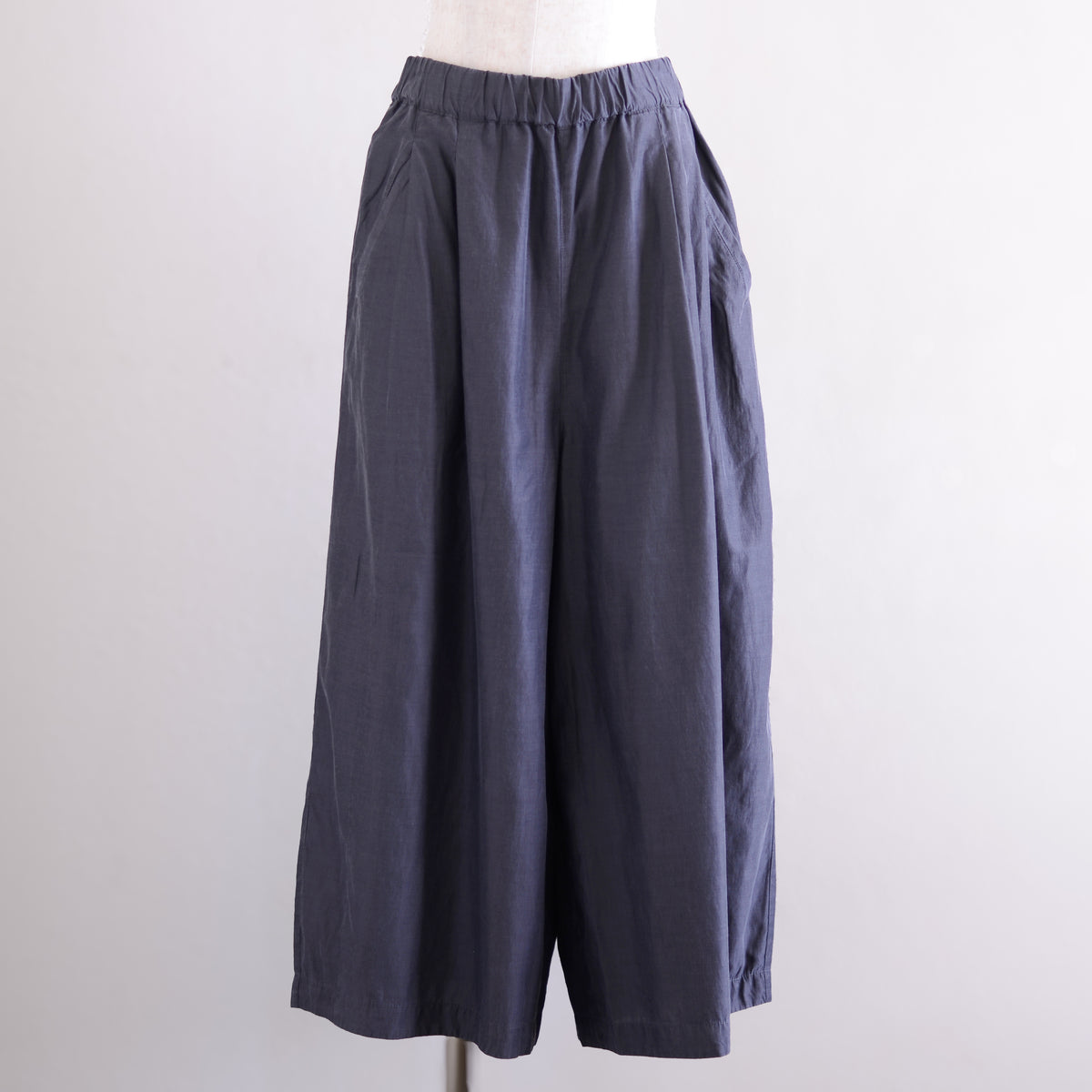 Cupra Cotton Culottes Charcoal Grey